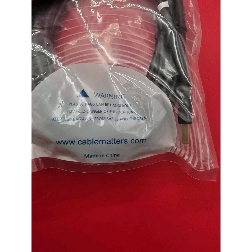 Cable Matters USB 3.0 Type A Cable 10ft Black New 200006-BLACK-10 SuperSpeed